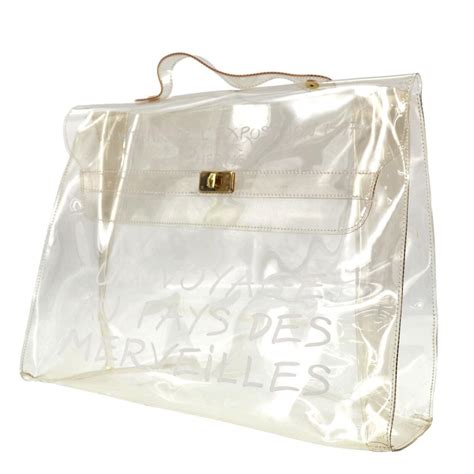 hermes vinyl bag|authentic hermes handbag.